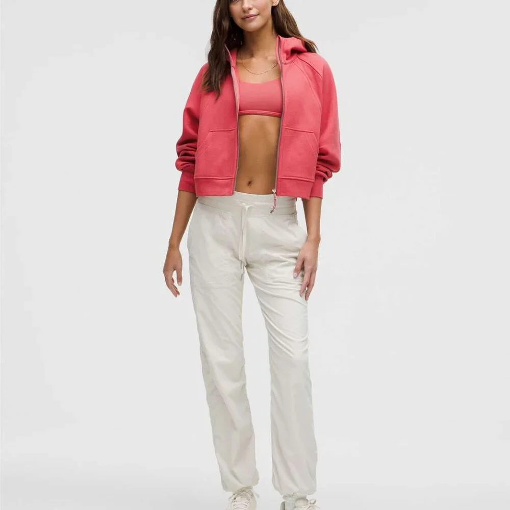 EUC Lululemon Scuba Oversized Full-Zip Hoodie, XS/S, Desert Red - Picture 3 of 8